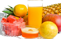 Boisson ananas orange